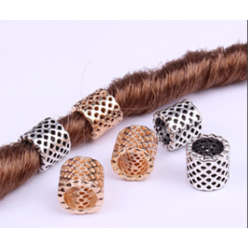 wood Metal Braiding hair Jewelry locs hair attachment Jamaica dread lcos Accessory hair beads